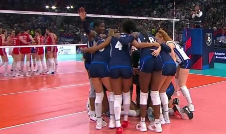 europei pallavolo Italia - Serbia