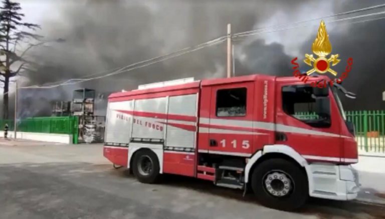 incendio Caserta