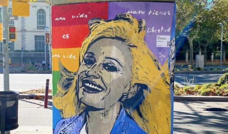 raffaella carrà murales