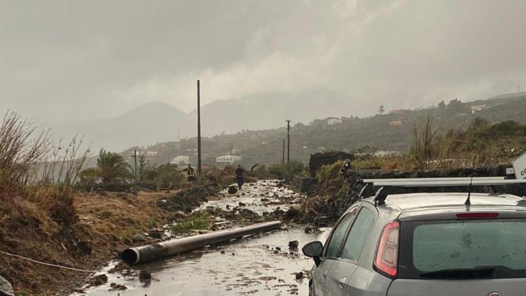 Tromba d'aria a Pantelleria
