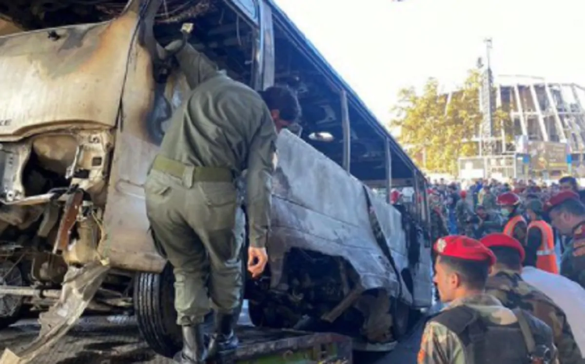 Attentato autobus Siria