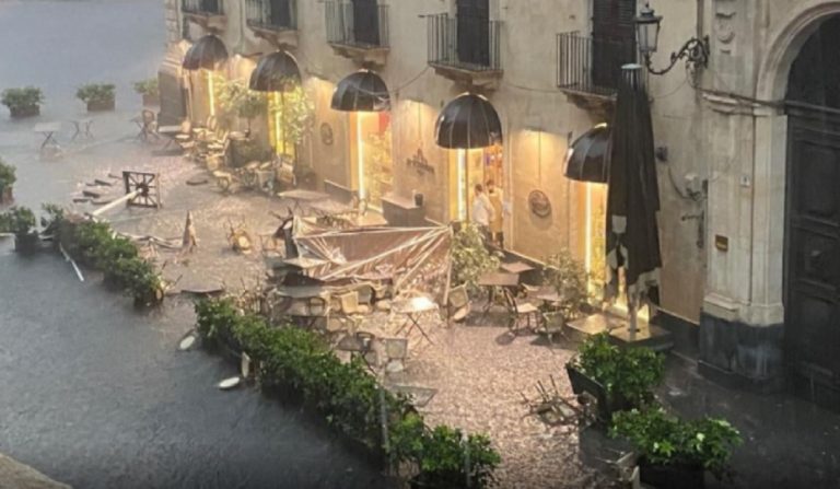 Catania tornado