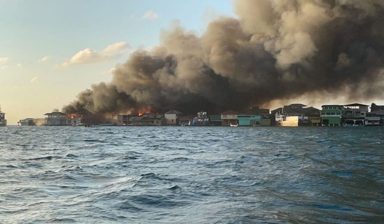 Incendio Honduras