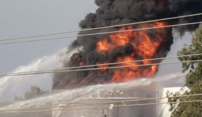 Incendio Libano