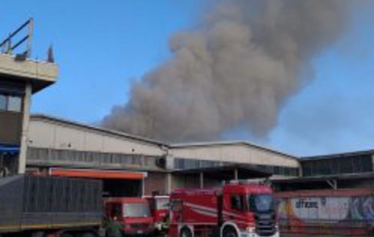 Incendio a Torino