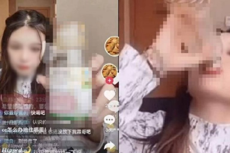 Influencer suicida bevendo pesticidi
