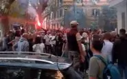 Manifestazione no green pass a Roma