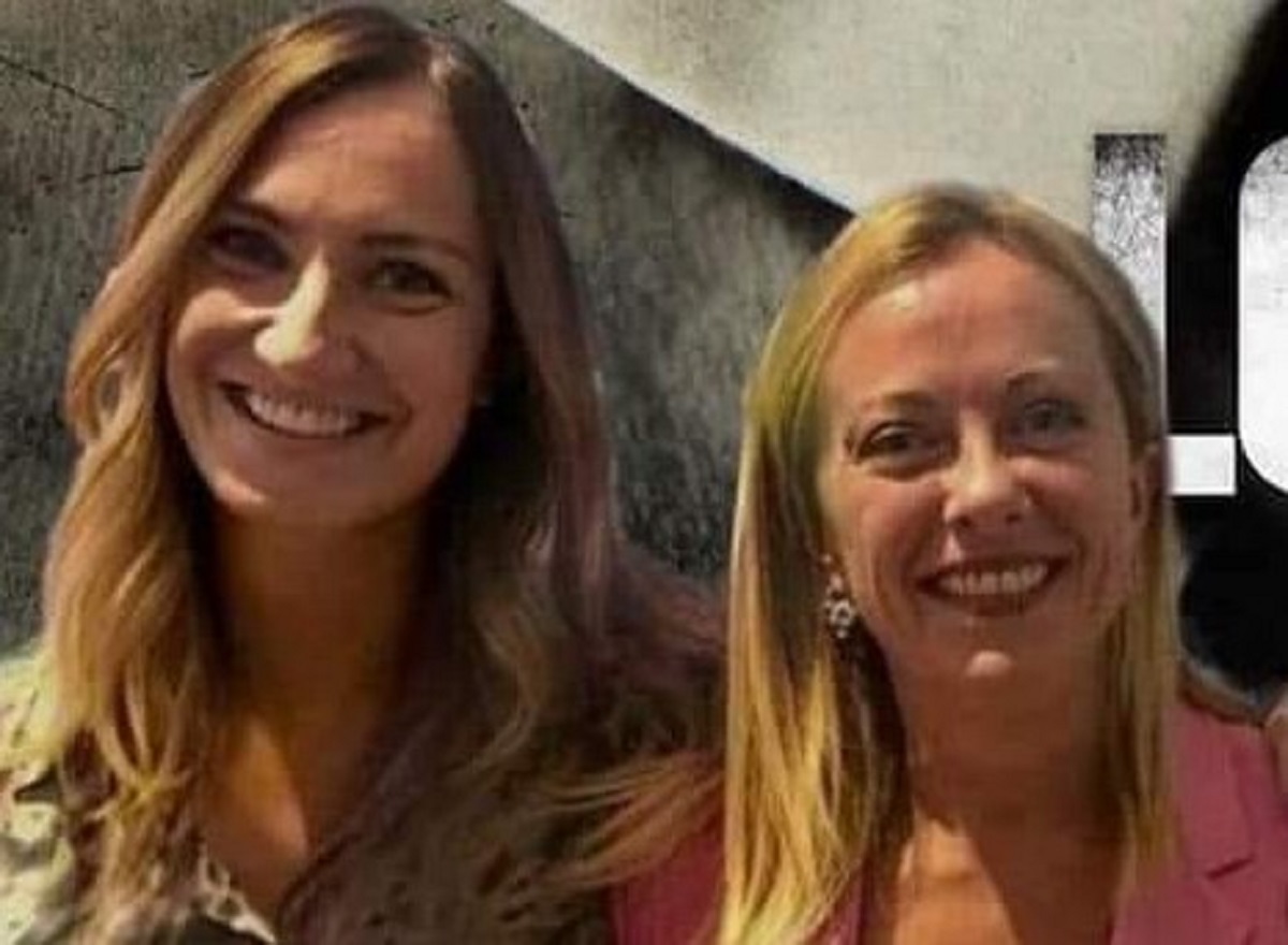 Chiara Valcepina e Giorgia Meloni