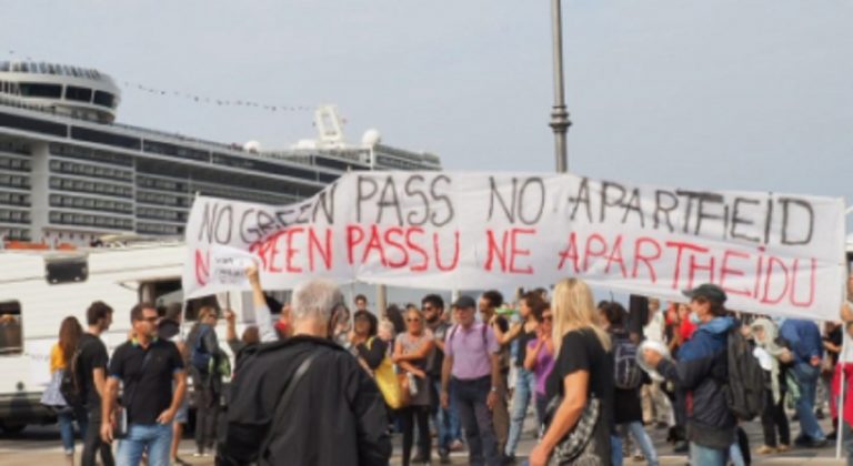 No green pass paralisi