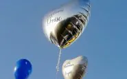 I palloncini per ricordare i 21 anni di Denise