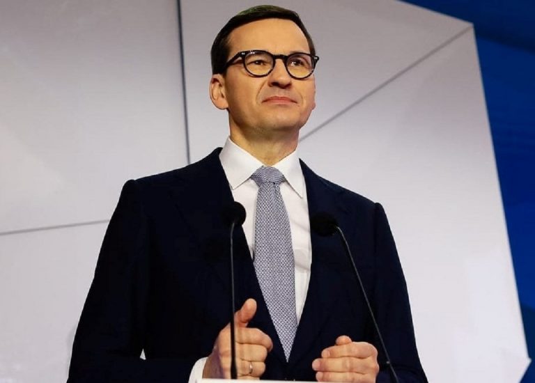 Il premier polacco Mateusz Morawiecki