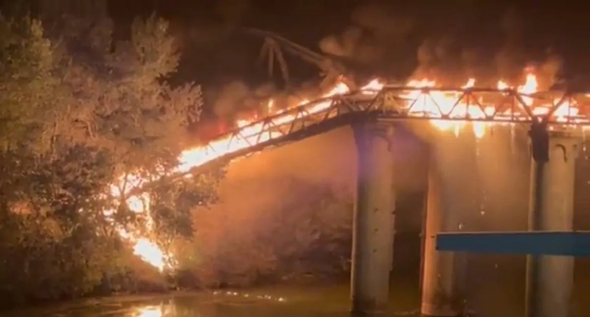Ponte bruciato a Roma, residenti preoccupati per le ripercussioni sul traffico da domani