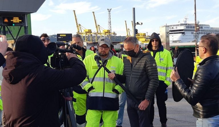 Porto di Trieste proteste