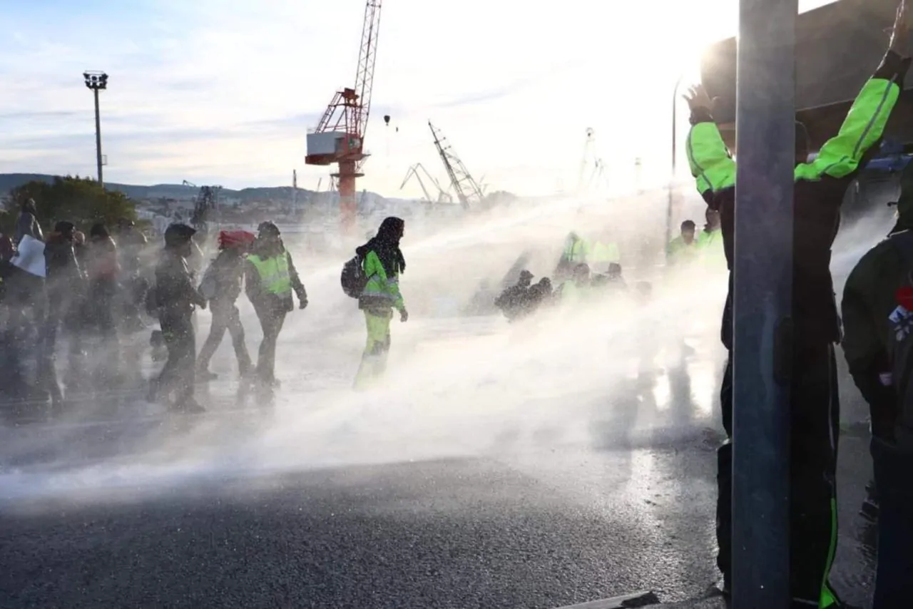 Protesta dei portuali a Trieste, adesso c’è Guido Rossi a capo