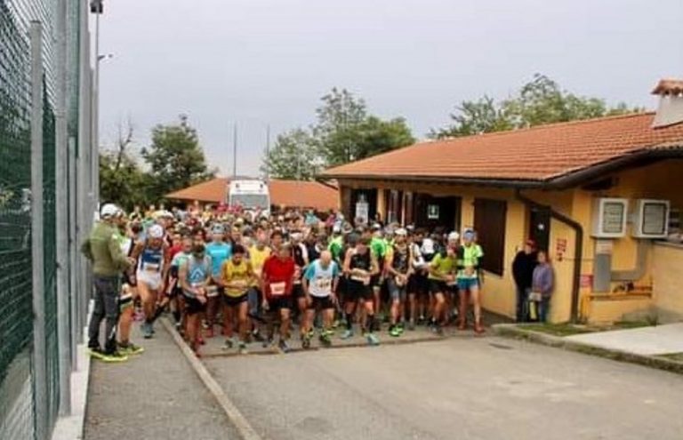 Una foto della Su-per Veglio Trail, la corsa durante la quale è morto Cabrio