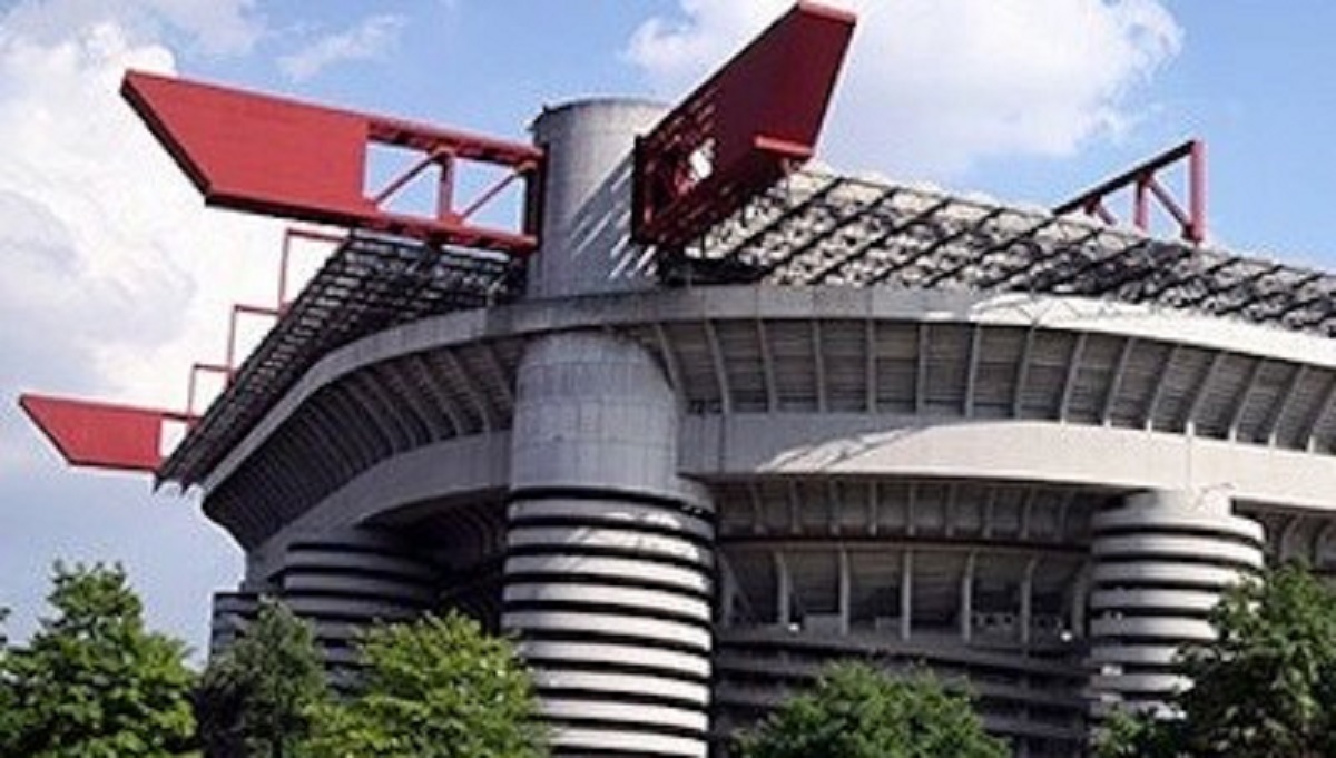 Lo stadio di San Siro a Milano