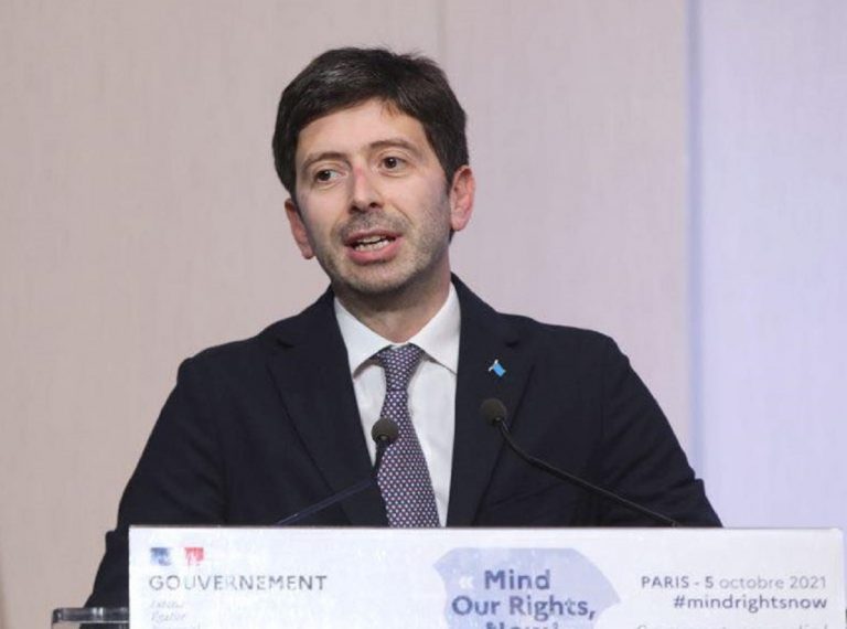 Il ministro Roberto Speranza