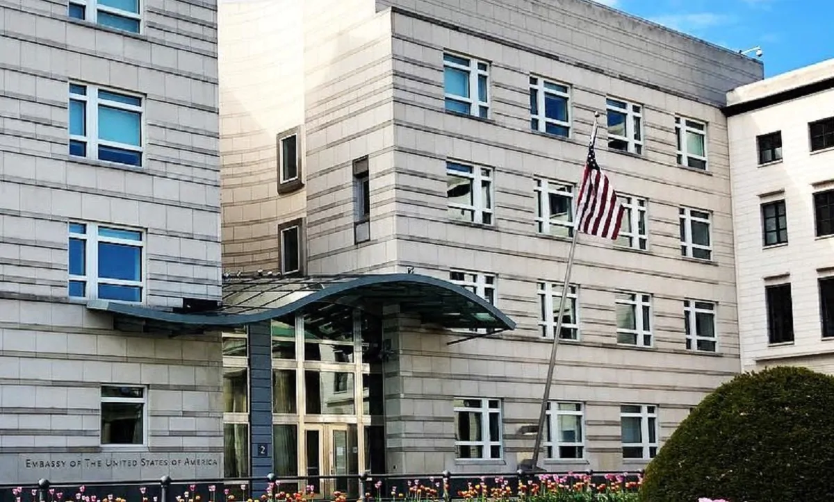 L'ambasciata Usa a Berlino