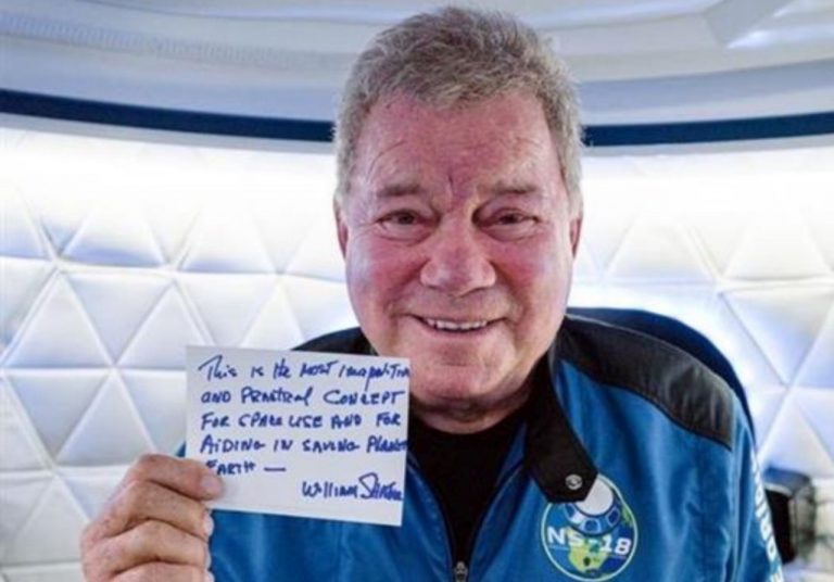 William Shatner nello Spazio