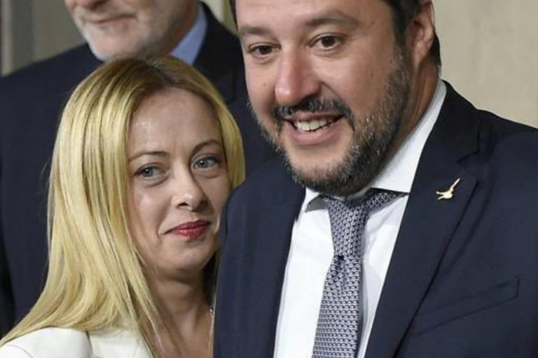 audio salvini su meloni