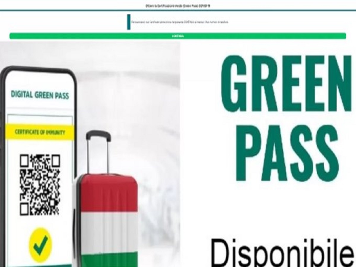 Green pass falso
