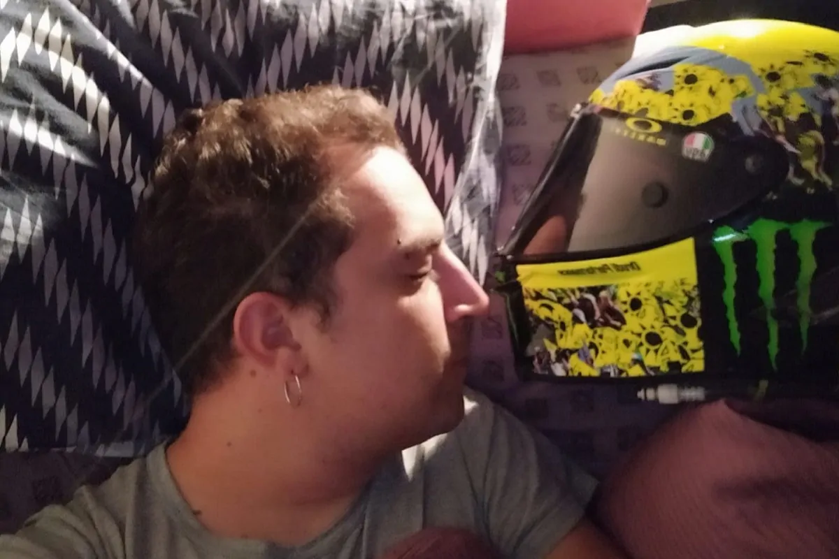 Valentino Rossi casco