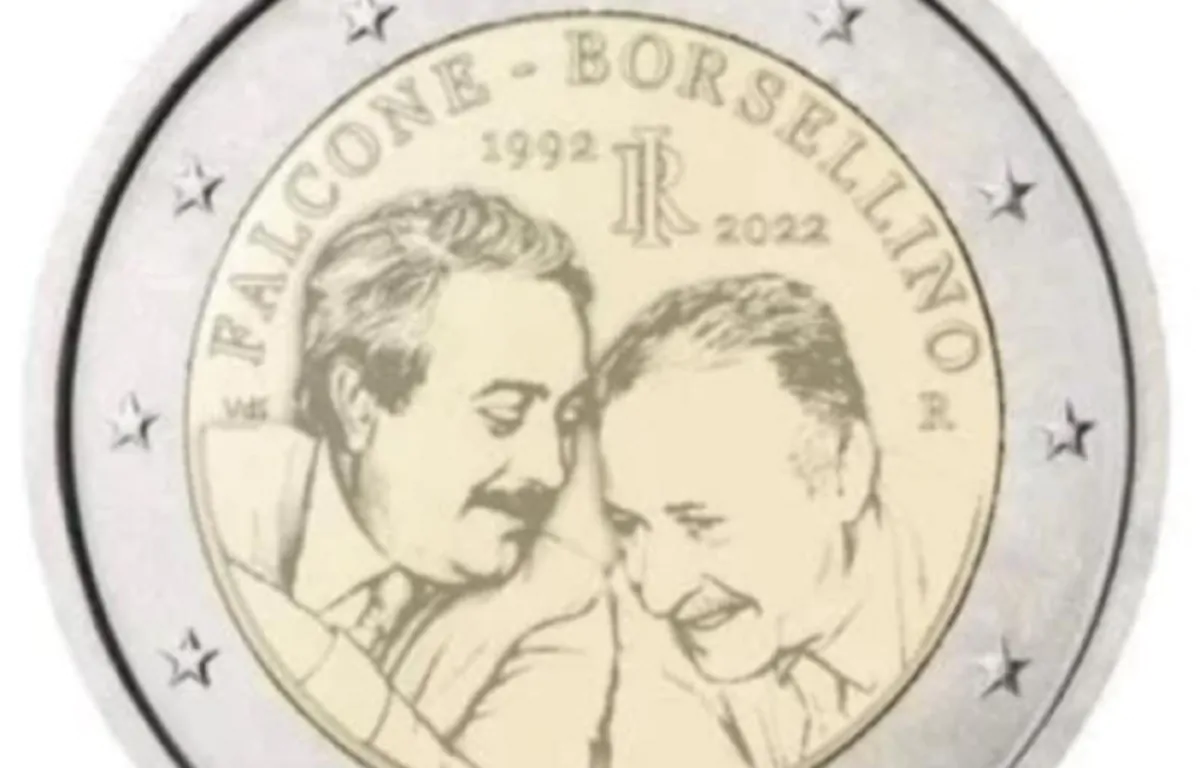 2 euro Falcone Borsellino