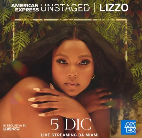 American Express Unstaged Lizzo
