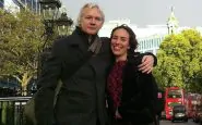 Julian Assange con Stella Moris