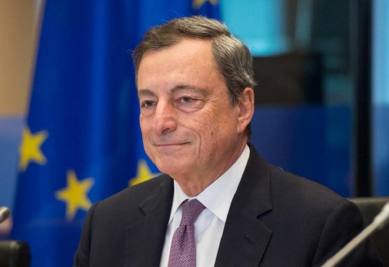 Il premier Mario Draghi