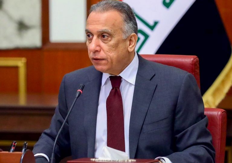 Il premier iracheno Mustafà Al Kadhimi