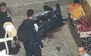 La scena dell'uccisione del terrorista palestinese