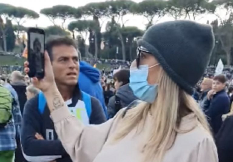 Selvaggia Lucarelli al Circo Massimo
