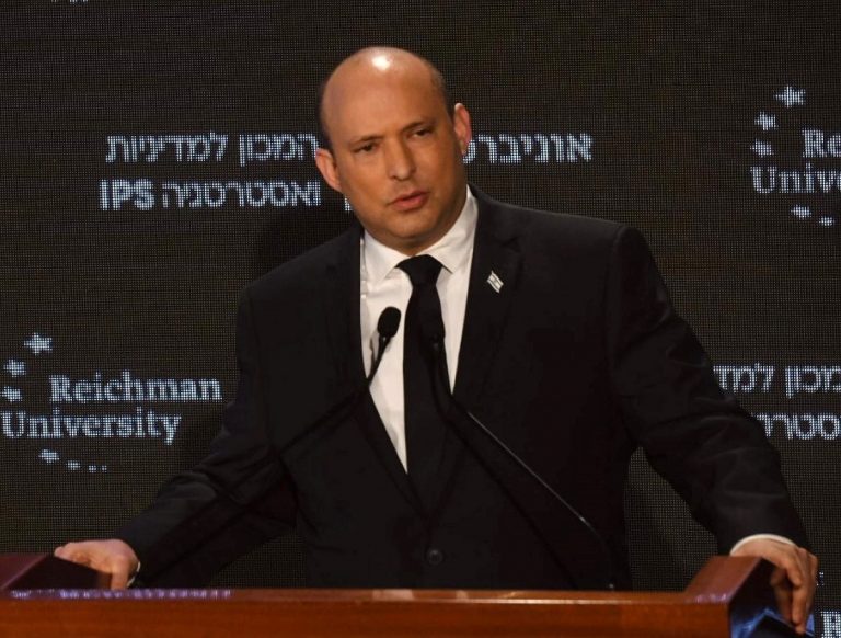 Il premier israeliano Naftali Bennet
