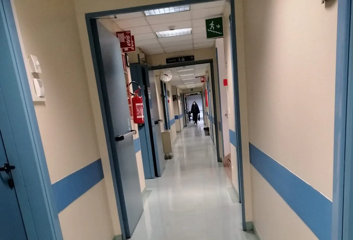 L'interno dell'ospedale di Padova