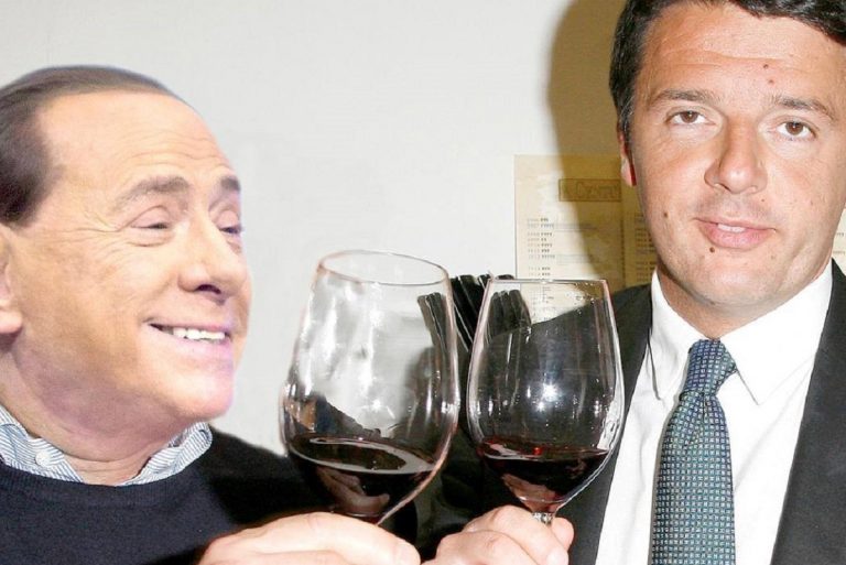 Silvio Berlusconi e Matteo Renzi