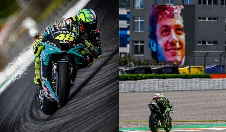 Valentino Rossi ultimo GP