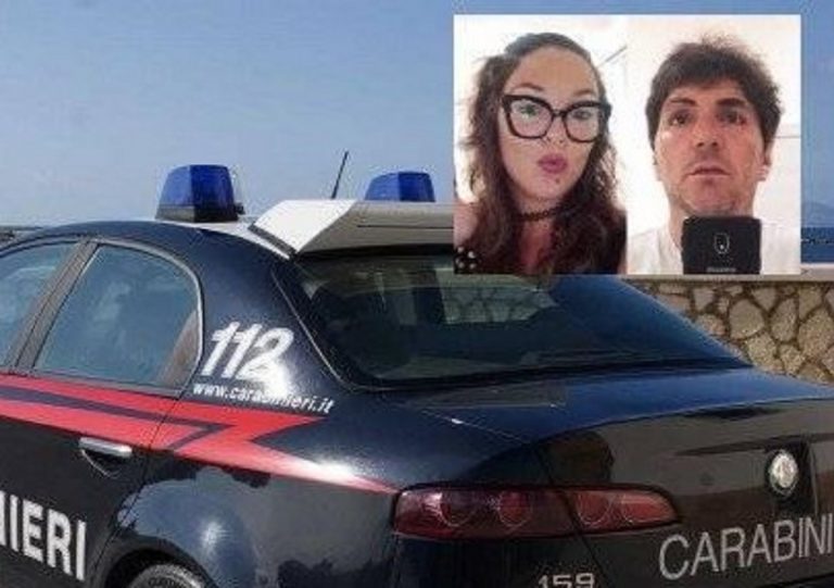 Wanda Grignani, arrestata dai Carabinieri di Trapani, e Cristian Favar