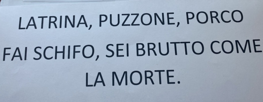 lettera insulti Burioni