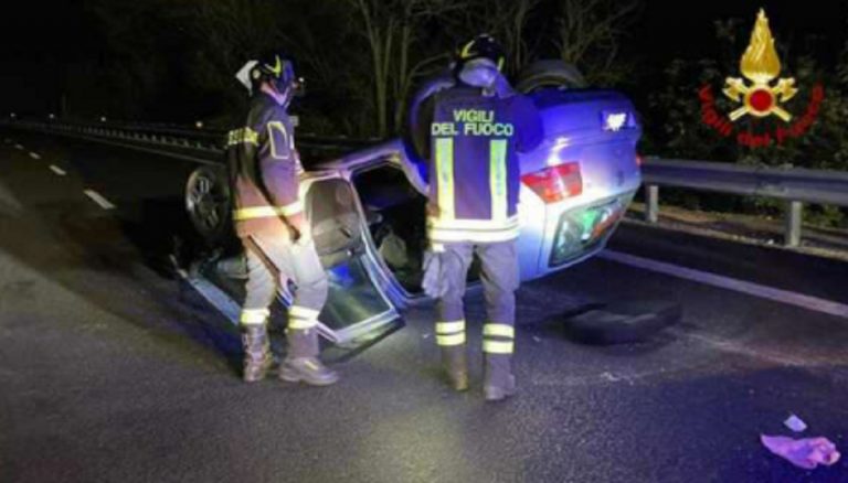 Incidente strdale raccordo Perugia