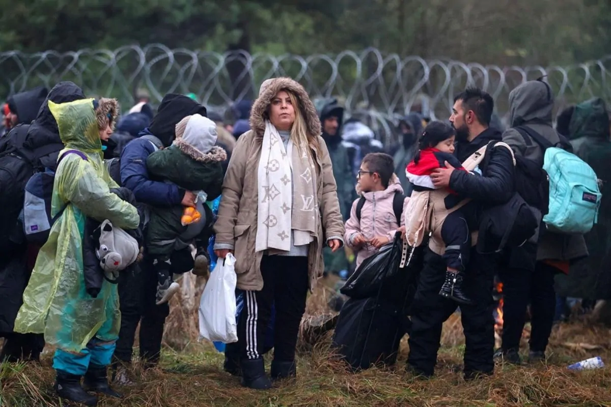 migranti muro Polonia Bielorussia