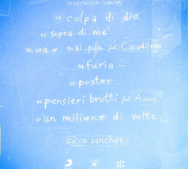 Cicco Sanchez Nostalgia liquida