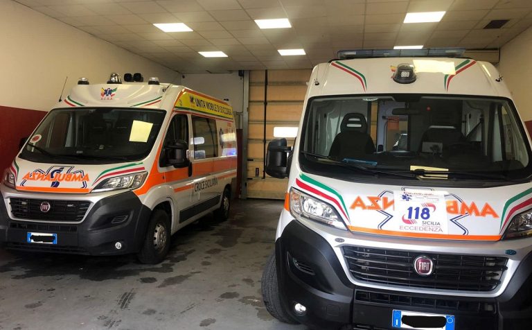 Un'area di sosta del Pronto Soccorso del Civico di Palermo