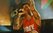 Fedez on stage