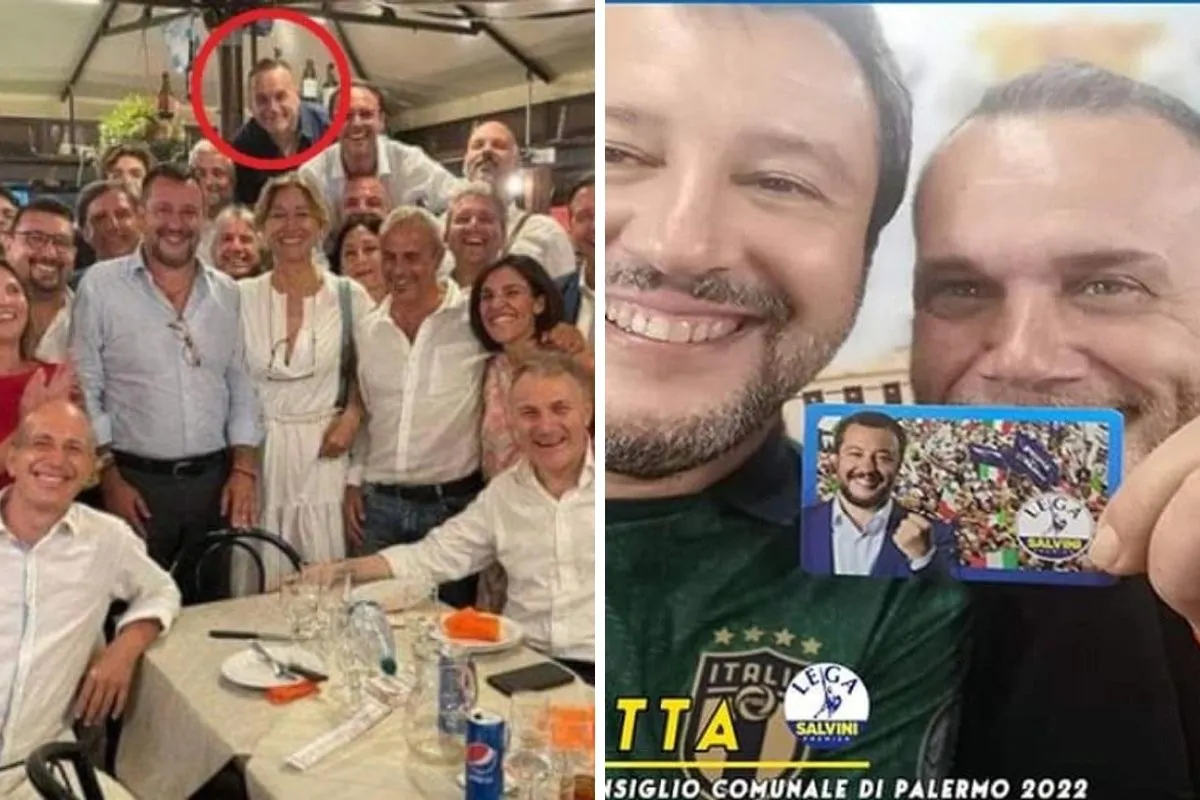 Filippo Accetta cena Salvini