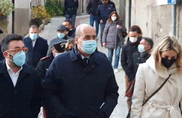 Il presidente della Regione Lazio Nicola Zingaretti
