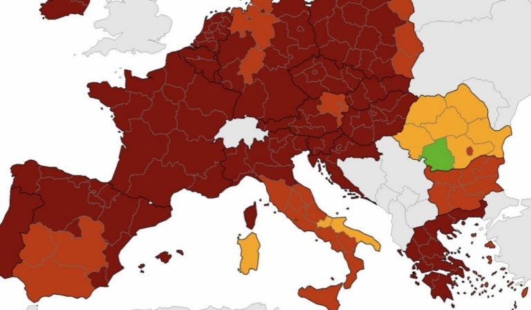 Mappa Ecdc nord-Italia