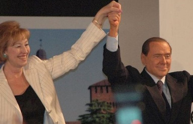 Letizia Moratti e Silvio Berlusconi
