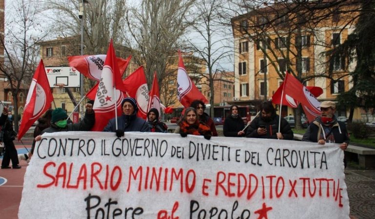 No Draghi Day proteste