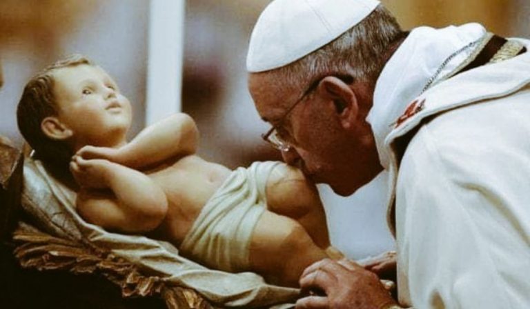 Papa Francesco messa Natale